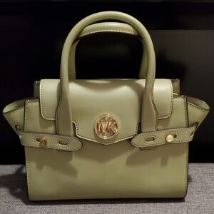 Michael Kors Sage Green Satchel